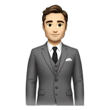 Chuck bass sticker
