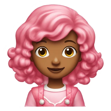 strawberry shortcake pink milky sticker