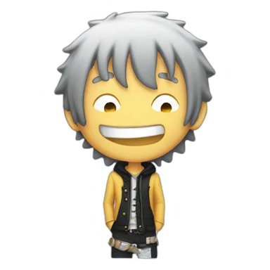 Trafalgar D Water law sticker