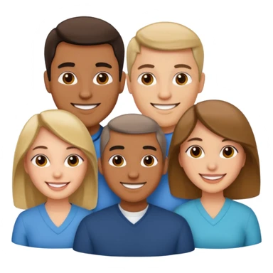 Threesome with two woman and a man sticker