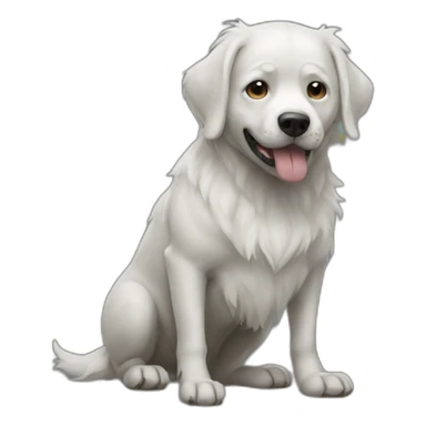 fog-dog-is-trash sticker