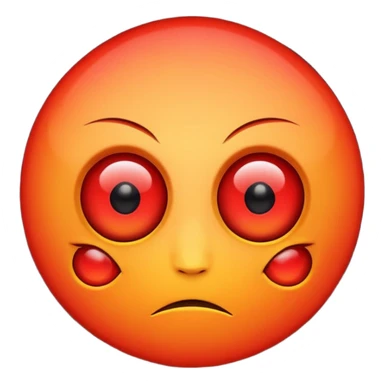 red eyes emoji sticker