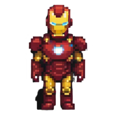 iron man superhero sticker