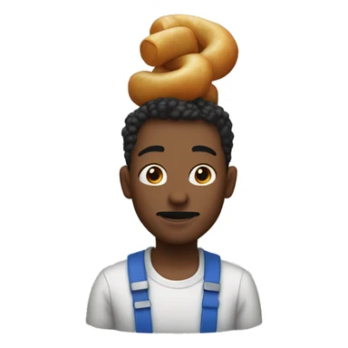 🥲 combined with ✌🏼 sticker