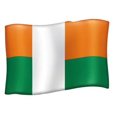 Sad Irish flag sticker
