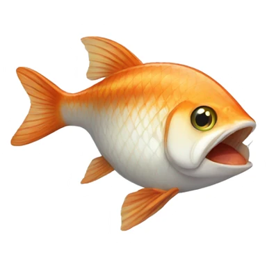 chat qui mange des poisson sticker