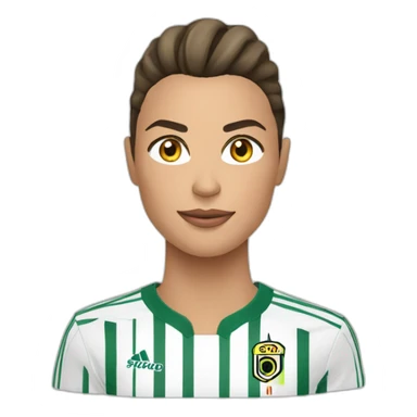 christiane ronaldo sticker