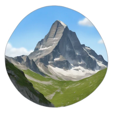 Mont cervin  sticker