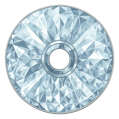diamond CD emoji sticker