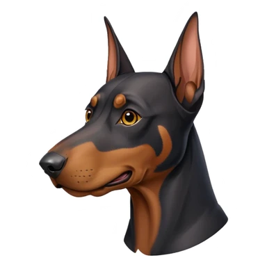 Doberman sticker