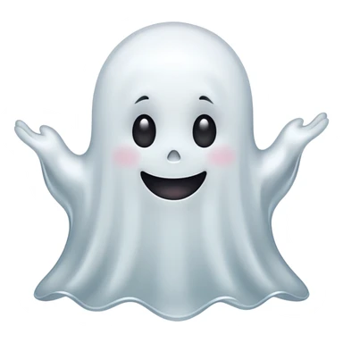 cute little ghost sticker