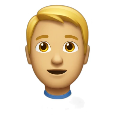 Personne qui louche sticker