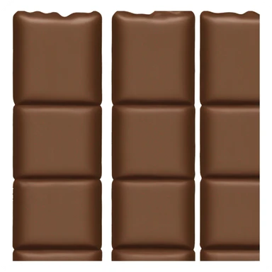 chocolate bar with crown sticker