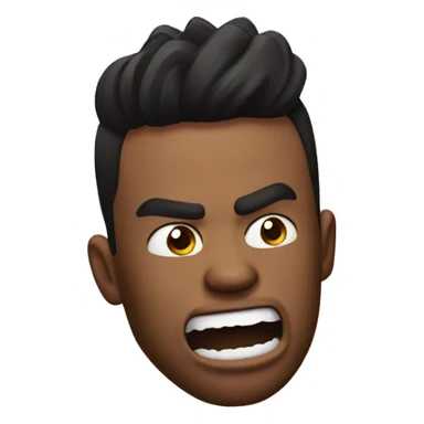 the tiktok rage emoji sticker