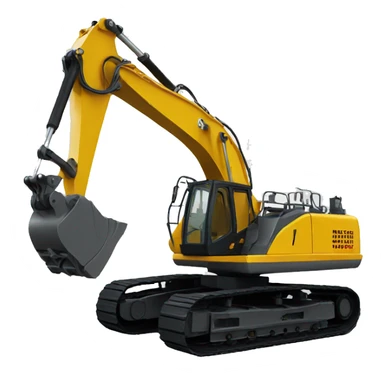 Hydraulic Excavator sticker