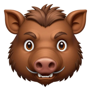 Wild boar sticker