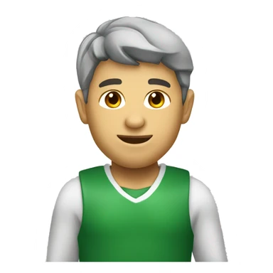 toro  color verde  de trading sticker