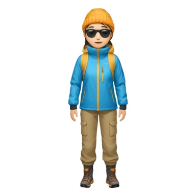 남미 여행에 가는 한국인의 전신을 그려줘! 바로 하이킹 갈 수 있을 정도로 잘 입은!

상체

🧥 방풍·방수 재킷 (고지대·우유니 필수)

👕 얇은 레이어드 2~3벌 (일교차 대비)

하체

👖 편한 바지(청바지 X, 스트레치 추천)

신발

👟 접지력 좋은 운동화 (마추픽추 필수)

🥾 우유니: 방수 신발 or 장화

악세사리

🧣 넥워머·모자 (아침/저녁 체감 -5~10도)

🕶️ 선글라스 (우유니·사막지역 눈부심 강함)

활짞!!!!!!!!!!!!!!! 웃고있게해줭
너무 두꺼웡 옷이 sticker