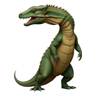 cinematic-komodo-dragon-realistic-full-body-standing-emoji,-massive-scaled-body-poised-with-quiet-power,-rough-textured-skin-dark-green-and-brown,-head-tilted-dramatically,-long-forked-tongue-flicking-out,-simplified-yet-realistic-focused-features,-highly-detailed,-glowing-with-an-almost-sarcastic-glow

 sticker
