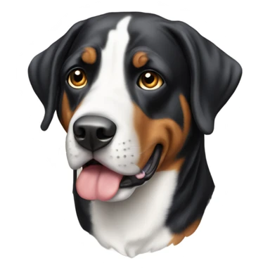 Greater Swiss mountain dog sticker