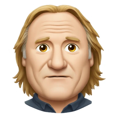 Gerard depardieu sticker