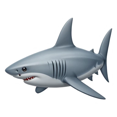 shark fin sticker