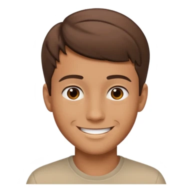 Jeune homme selfi sticker