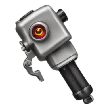 tattoo machine in the strong man hands sticker