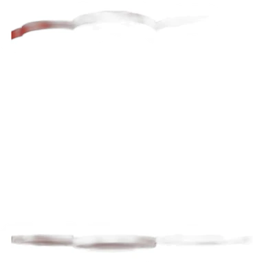 white-and-red-cylinder-short sticker