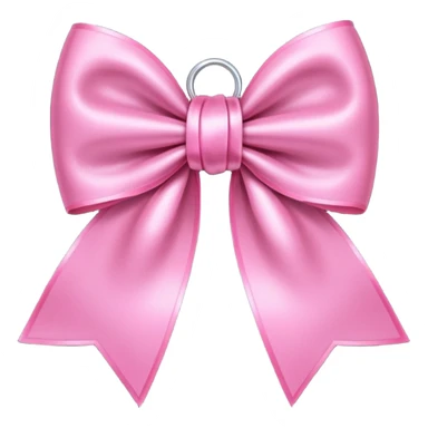 pink bow with sparkles sticker