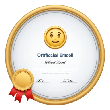 certificado  sticker