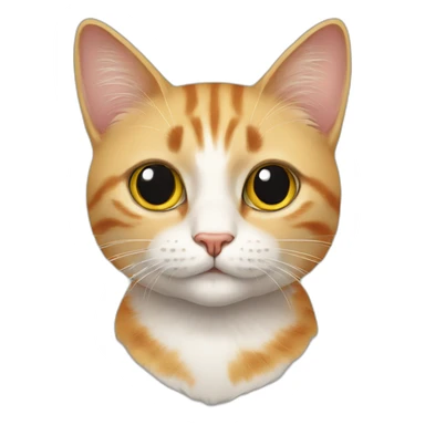 nice cats, realistic drawing sticker