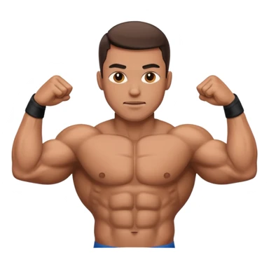 man body without face sticker