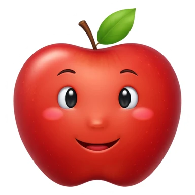 Apple new white emoji sticker