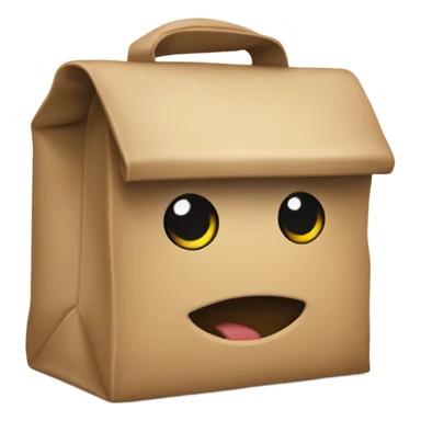 Lunch bag sticker
