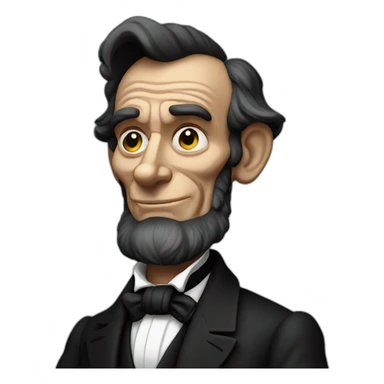 Drunk Abraham Lincoln sticker