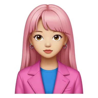 Lisa from BLACKPINK sticker