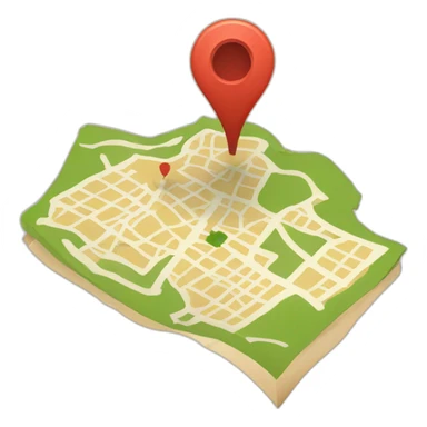map marker sticker