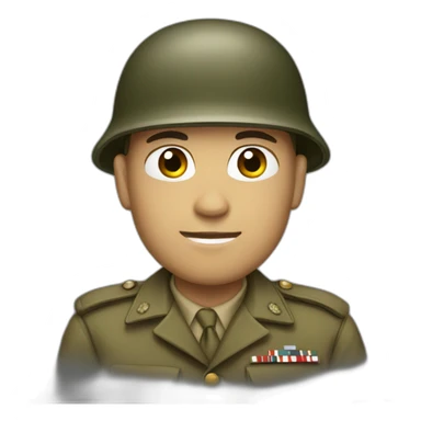 Wwii soldier sticker