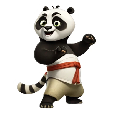 Kung Fu Panda sticker