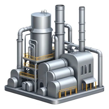 Industrial Plant sticker