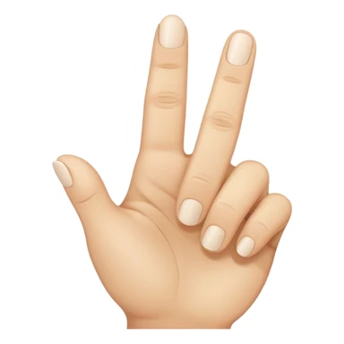 Middle finger reverse  sticker