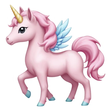 Shiny pastel Ponyta-Diancie-Palkia-Amaura-Aurorus-aesthetic-fusion sticker