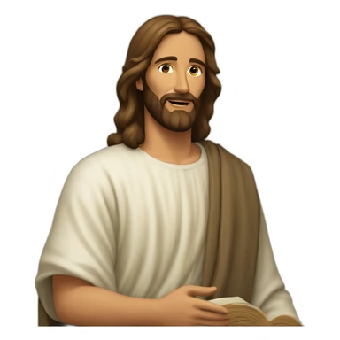 jesus-hoguera-biblia sticker