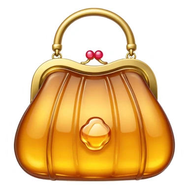 Purse made of honey sticker