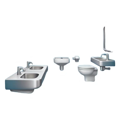 public restroom sticker