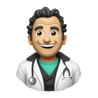 Dr Giggles (EVIL!) sticker