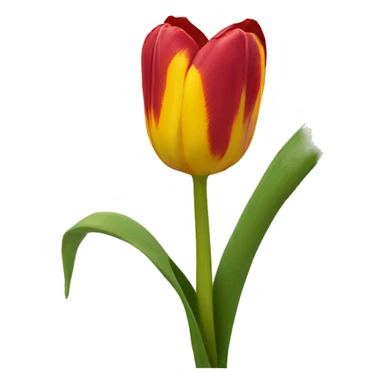 Tulipan amarillo sticker