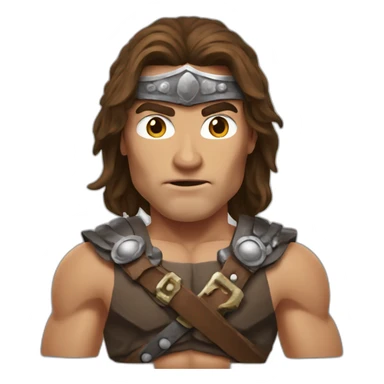 conan barbarian real life sticker