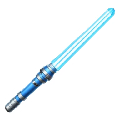 Blue Lightsaber from star wars sticker